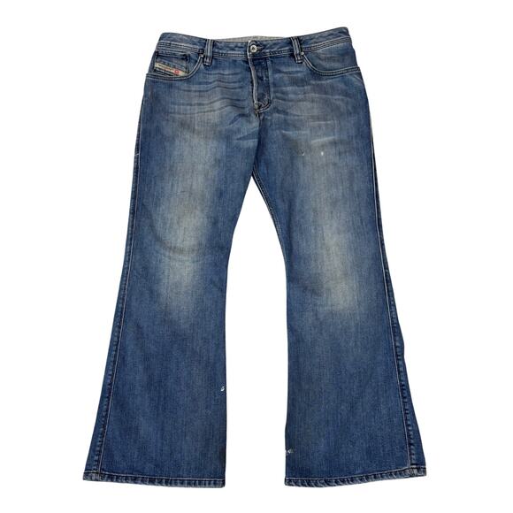 Diesel Zaf Bootcut Flare Jeans Men's 36x30 Y2K Western - Picture 1 of 14